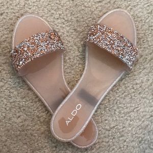 aldo bling slides